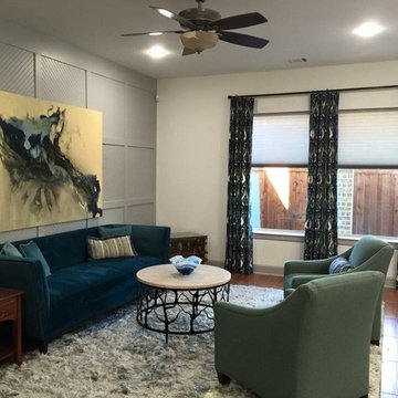 Contemporary Drapery, Valance, Duette & Pirouette with PowerView - Dallas