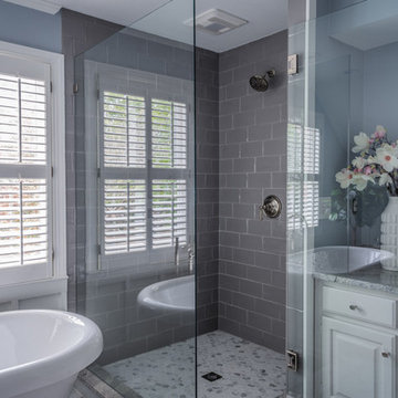 Wood Master Bath