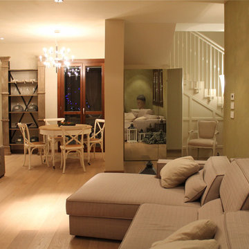 Appartamento con giardino ,  soggiorno cucina pranzo, piano terra, Bologna