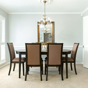 Creating an updated look in an outdated home