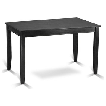 Buckland  Counter  Height  Rectangular  Table  30x48  in  Black  Finish
