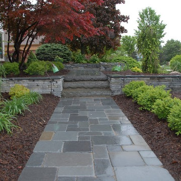 Tumbled bluestone