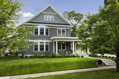 Inspiration for an exterior home remodel in Minneapolis