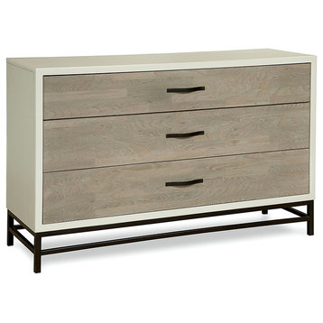 Universal Furniture Great Rooms Spencer Dresser, Gray/Parchment