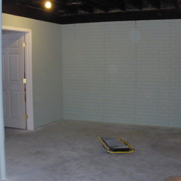 Budget Basement with Fitness Area