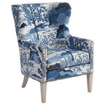 Barclay Butera - Avery Wing Chair - The Avery wing chair is a beautiful interpretation of a classic design.