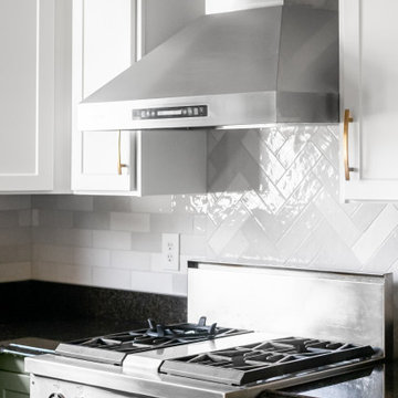 Beautiful Kitchen Remodel Done with Two-Tone Kitchen Solvers Legacy Cabinets