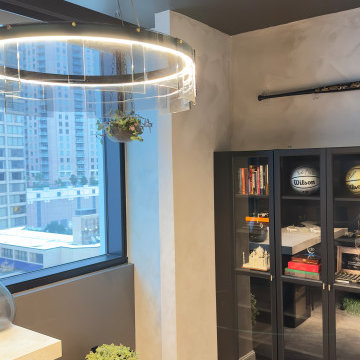 High Rise Masculine Office