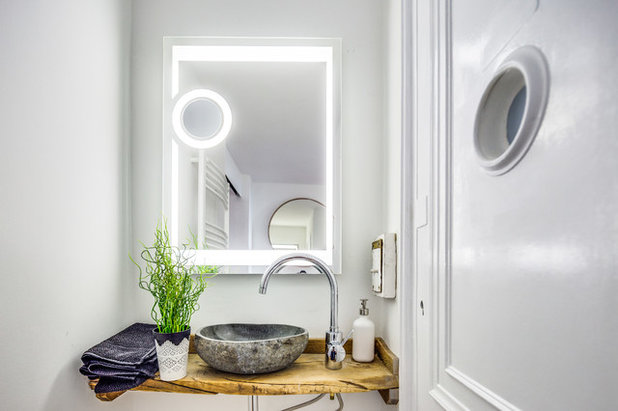 Современный Ванная комната Modern Badezimmer