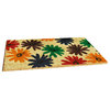 Colorful Daisies Doormat, 24"x36"