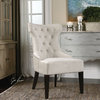 Uttermost Arlette 23 x 38" Tufted Wing Chair