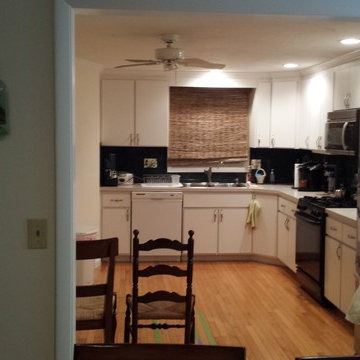 Houzz Copy-Cat Project Used for a Small Kitchen (BEFORE photo)