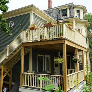 2 Story Deck in Cambridge, MA 02139