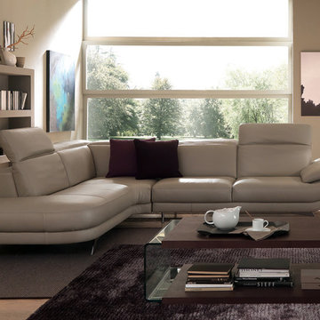 Leather Sectional B936 Principe by Natuzzi Editions