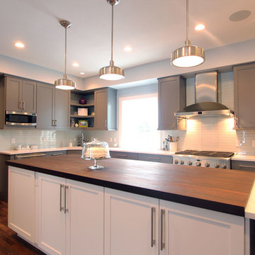 Middleton, WI - Transitional - Peruvian Walnut Wood Countertop