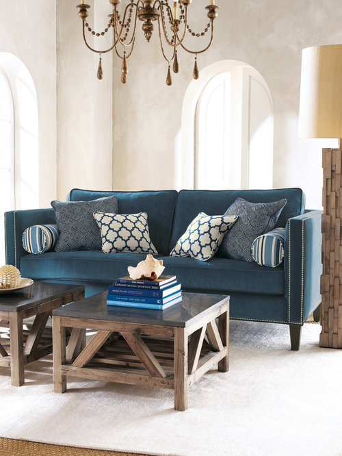Teal Couch Ideas, Pictures, Remodel and Decor