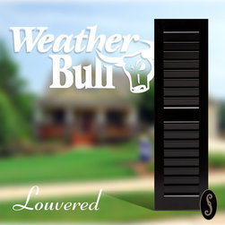 Weather Bull Louvered Shutter - Exterior Shutters