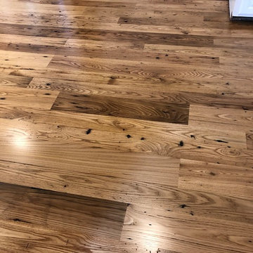 Wormy Chestnut Hardwood Floors