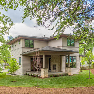 Custom Prairie with Contemporary Interior