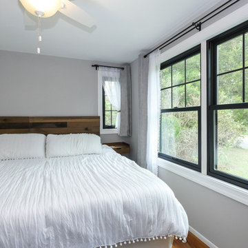 Black Windows in Marvelous Bedroom - Renewal by Andersen New Jersey / NYC