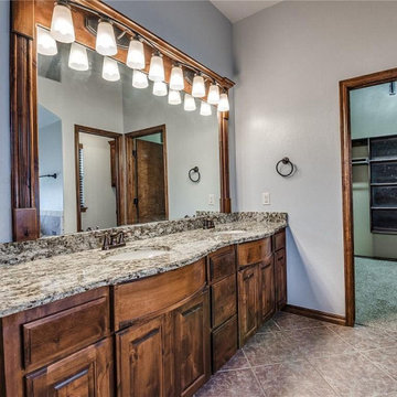 Traditional Rustic Bathroom Remodel in Temple City, CA