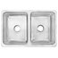 Anning Farmhouse Apron-Front Stainless 32" Kitchen Sink, Brushed Stainless Steel