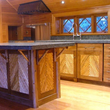 Adirondack rustic kitchen
