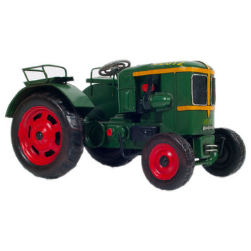DEUTZ F4L 514 MODEL TRACTOR METAL HANDMADE Collectible Metal scale model Tractor