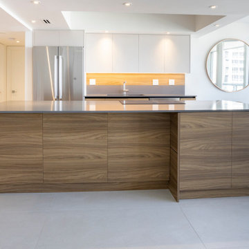 Modern Kitchen with Panoramic Views