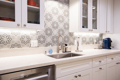 Inspiration for a 1950s kitchen remodel in Los Angeles