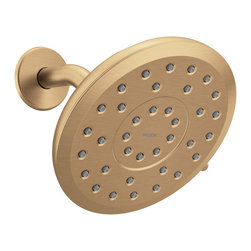 Verso 7" Rainshower with Infiniti Dial - Bronzed Gold - Showerheads And Body Sprays