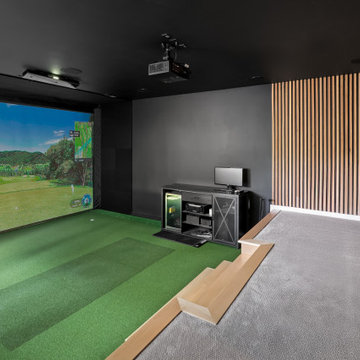 Home Addition-Golf Simulator Eden Prairie, MN 2025