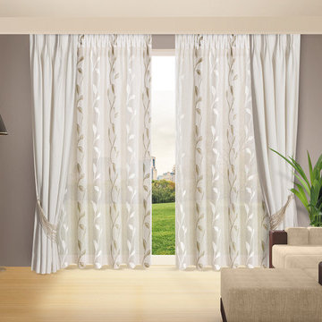 Vorhänge im Wohnzimmer