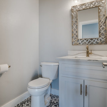 Traditional Family Glam, Bathroom Makeover in San Jose, CA