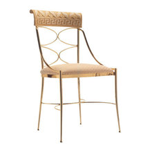 Chairs with geometric design