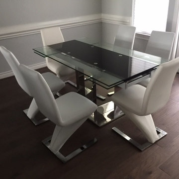 Pascali Dining Table & Mondrian Chairs