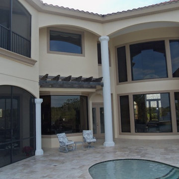 Exterior Mansion Painted