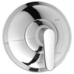Toto - Toto Wyeth Pressure Balance Valve Trim, Polished Chrome - Lever handle Styled to match the Wyeth family of products