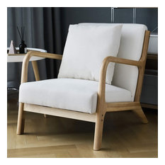 Modern Wooden Armchairs  - Stacking Wooden Armchairs Ideal For Flexible Contemporary Design Public Enviroments Where Furniture May Need To Be Rearranged.
