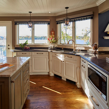 Plymouth, MN Kitchen Remodel by Sawhill designer Sarah Maly, CKD
