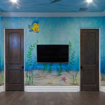Disney Little Mermaid Themed Room