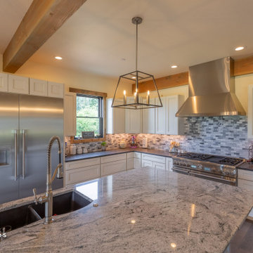 Boring, Oregon Custom Timber Frame Home