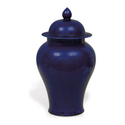 Cobalt Small Temple Jar - Home Decor