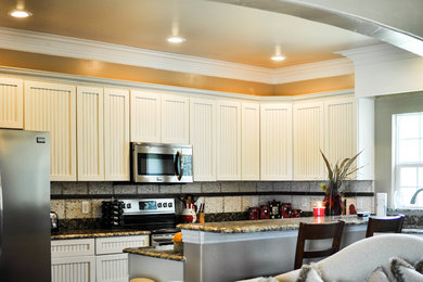 Kitchen - transitional kitchen idea in Other
