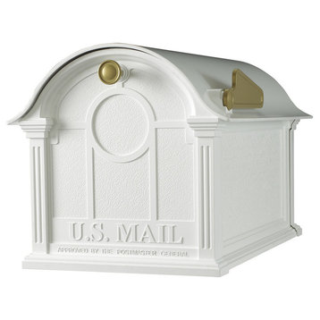 Balmoral Mailbox, White