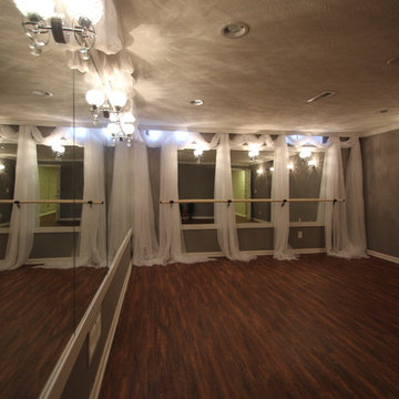 Avon Lake Basement Remodel with Dance Studio