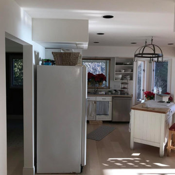 Existing view from open hallway.
