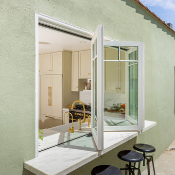 Passthrough Bi-fold Window