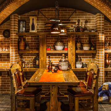 Винный погреб в загородном доме в г.Находка