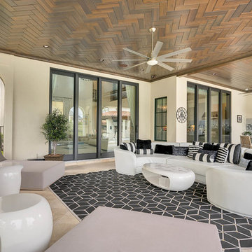 Golden Oak Marceline Transitional Tuscan